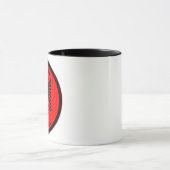 Albanien-Erbe-Emblem Tasse (Zentrum)