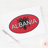 Albanien Euro Sticker (Umschlag)