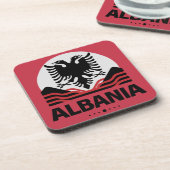 Albanien - Europäische Gewerkschaft Getränkeuntersetzer (Linke Seite)