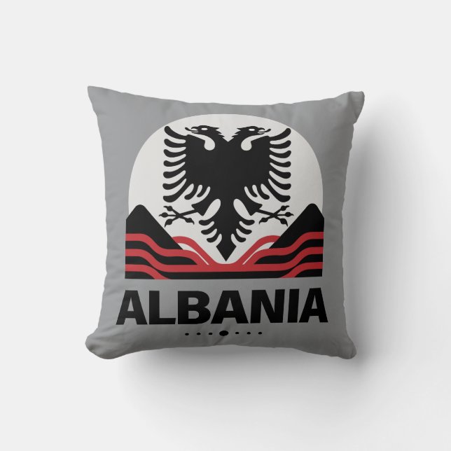 Albanien - Europäische Gewerkschaft Kissen (Vorderseite)