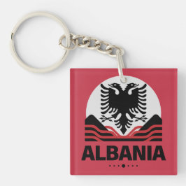 Albanien - Europäische Gewerkschaft Schlüsselanhänger