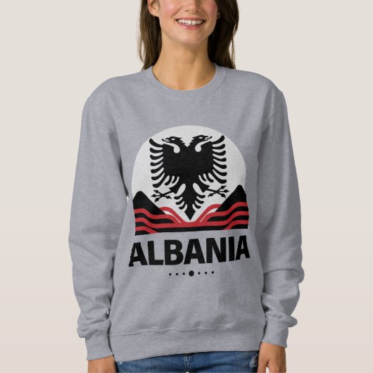 Albanien - Europäische Gewerkschaft Sweatshirt (Vorderseite)
