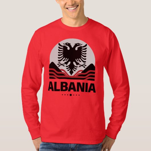 Albanien - Europäische Gewerkschaft T-Shirt (Vorderseite)