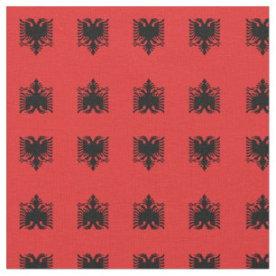 Albanien Flag & Albanien Trendy Fabric /mode Stoff