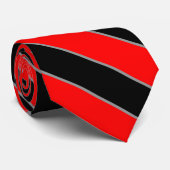 Albanien Flag Colors Elegant Krawatte (Gerollt)