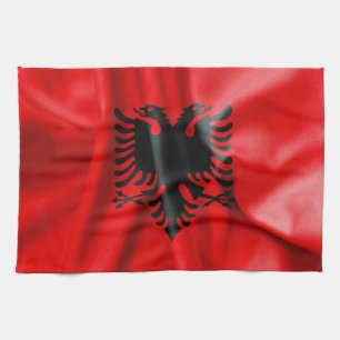 Albanien Flag Küchentücher