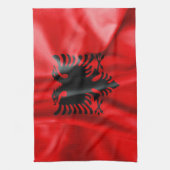 Albanien Flag Küchentücher (Vertikal)