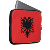 Albanien Flag Laptop Sleeve (Vorne Rechts)