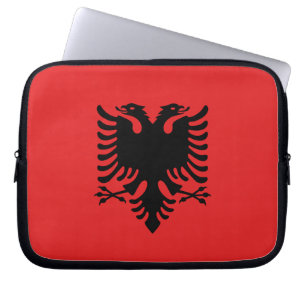 Albanien Flag Laptop Sleeve