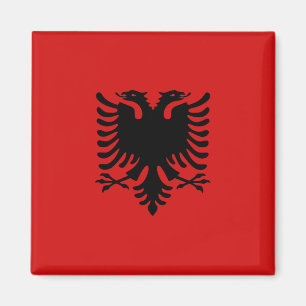 Albanien Flag Magnet