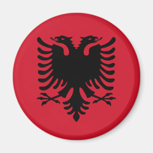 Albanien Flag Magnet