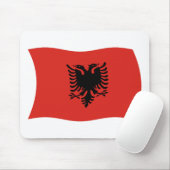 Albanien Flag Mousepad (Mit Mouse)