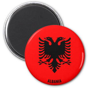 Albanien Flagge Charming Patriotic Magnet