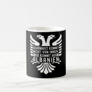 Albanien Flagge Doppeladler Albaner Kaffeetasse