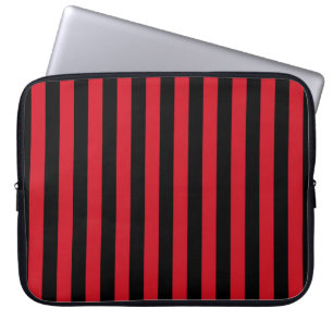 Albanien Flagge Farben Streifen Land Symbol Muster Laptopschutzhülle