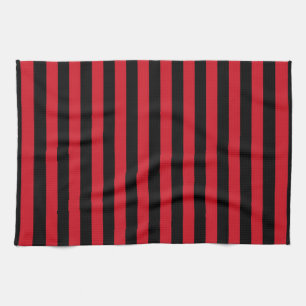 Albanien Flagge Farben Streifen Landesymbol Muster Geschirrtuch