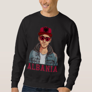 Albanien Flagge Souvenirs Man Uniform Country Alba Sweatshirt