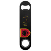 Albanien-Flagge Speed Flaschenöffner (Vorderseite)