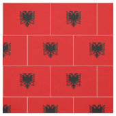 Albanien-Flagge Stoff (Muster)