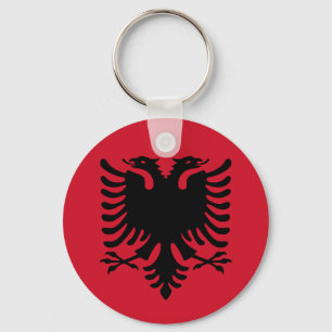 Albanien-Flaggen-Schlüsselanhänger Schlüsselanhänger