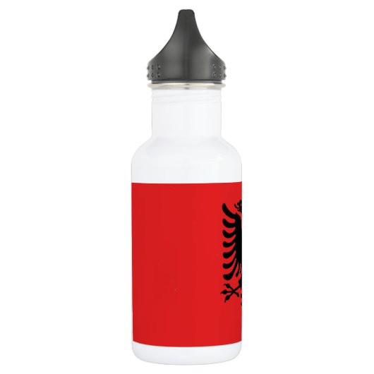 Albanien Flaggenfrei Flasche Edelstahlflasche (Links)