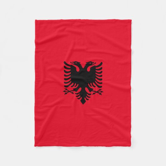 Albanien Fleecedecke (Vorderseite)