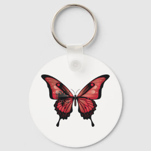 Albanien Frack Butterfly Flag Sticker Schlüsselanhänger