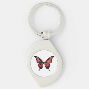 Albanien Frack Butterfly Flag Sticker Schlüsselanhänger