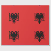 Albanien Geschenkpapier (Flach)