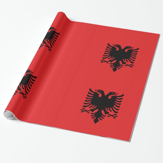Albanien Geschenkpapier (Ungerollt)