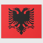 Albanien Geschenkpapier (Flach)