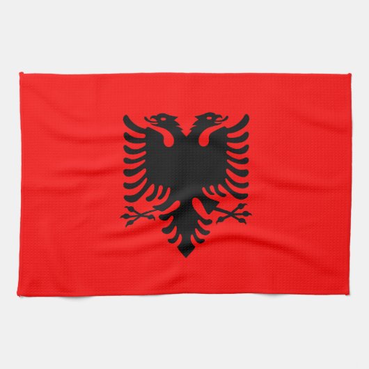 Albanien Geschirrtuch (Horizontal)