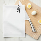 Albanien Geschirrtuch (Viertel Falte)