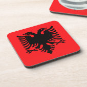 Albanien Getränkeuntersetzer (Linke Seite)