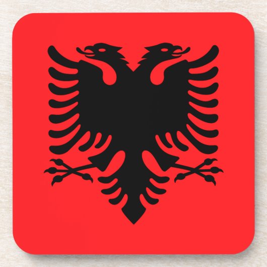 Albanien Getränkeuntersetzer (Vorderseite)