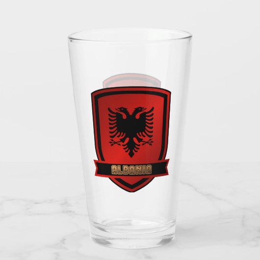 Albanien Glas (Rückseite)