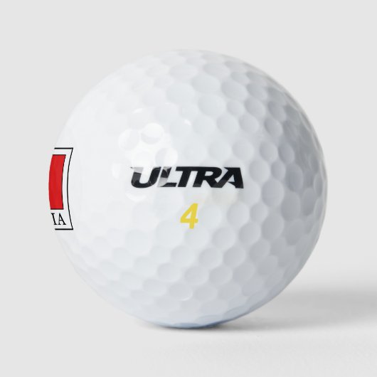Albanien Golfball (Logo)