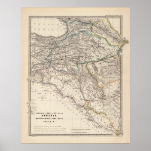 Albanien, Iberia, Colchis, Armenien, Mesopotamien Poster