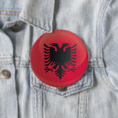 Albanien-Icon-Flagge Button (Beispiel)