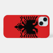 Albanien iPhone 15 Hülle (Rückseite (Horizontal))