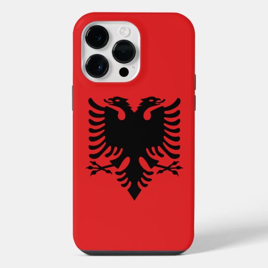 Albanien iPhone Hülle (Rückseite)