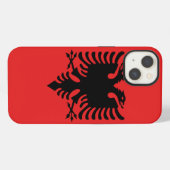 Albanien iPhone Hülle (Rückseite (Horizontal))
