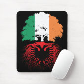 Albanien - Irish Ireland Treots Flag Mousepad (Mit Mouse)