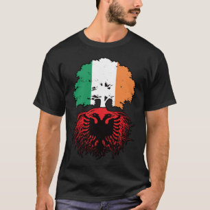 Albanien - Irish Ireland Treots Flag T-Shirt
