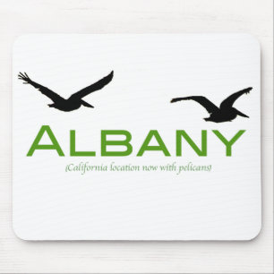 Albanien, jetzt mit Pelikanen Mousepad