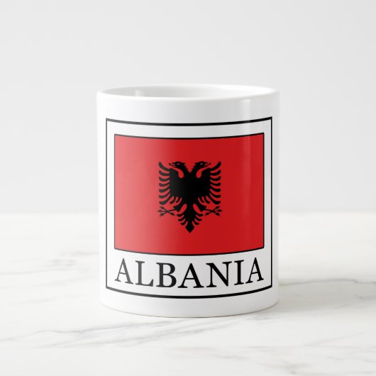 Albanien Jumbo-Tasse (Vorderseite)