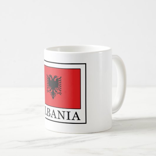 Albanien Kaffeetasse (VorderseiteRechts)