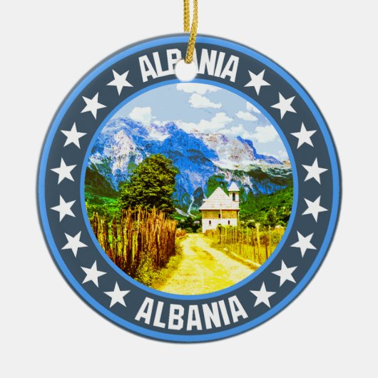 Albanien Keramik Ornament (Vorne)