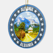 Albanien Keramik Ornament (Links)