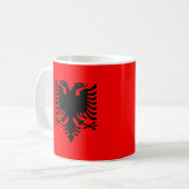 Albanien Keramik Tasse (Vorderseite Links)